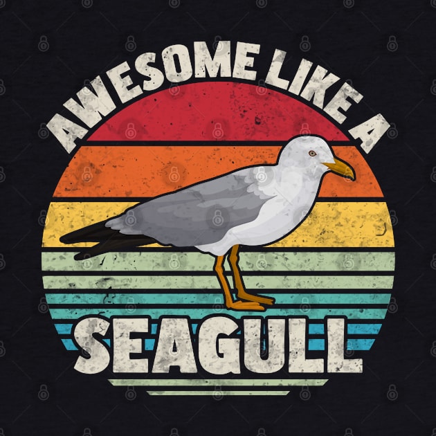 Awesome Like A Seagull by White Martian